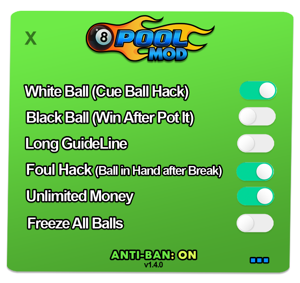 8 ball pool mod menu latest version download